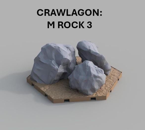 Crawlagon M Rock 1–10 (1/18–1/32 Scale)