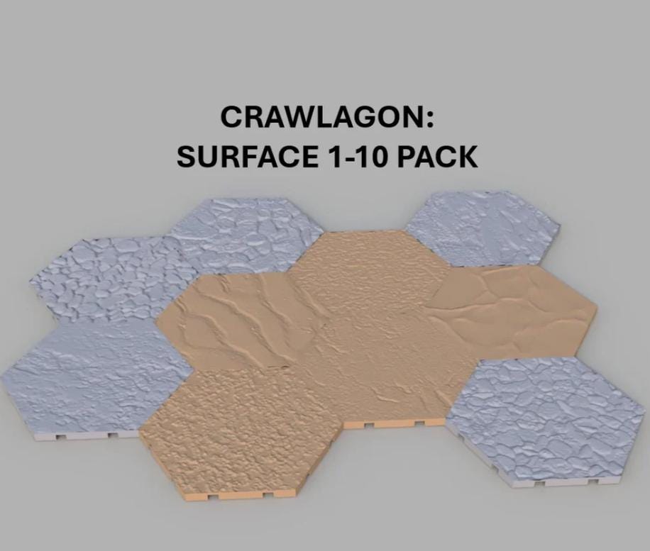 RC Crawler Surface 1–10 (1/18–1/32 Scale)